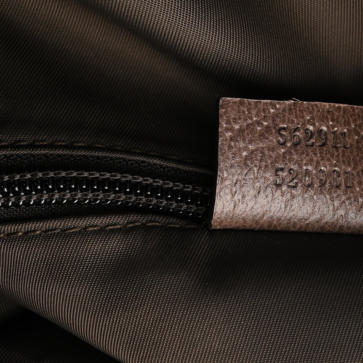 Monogram Script Logo Large Double Pocket Backpack Beige Ebony Multicolor