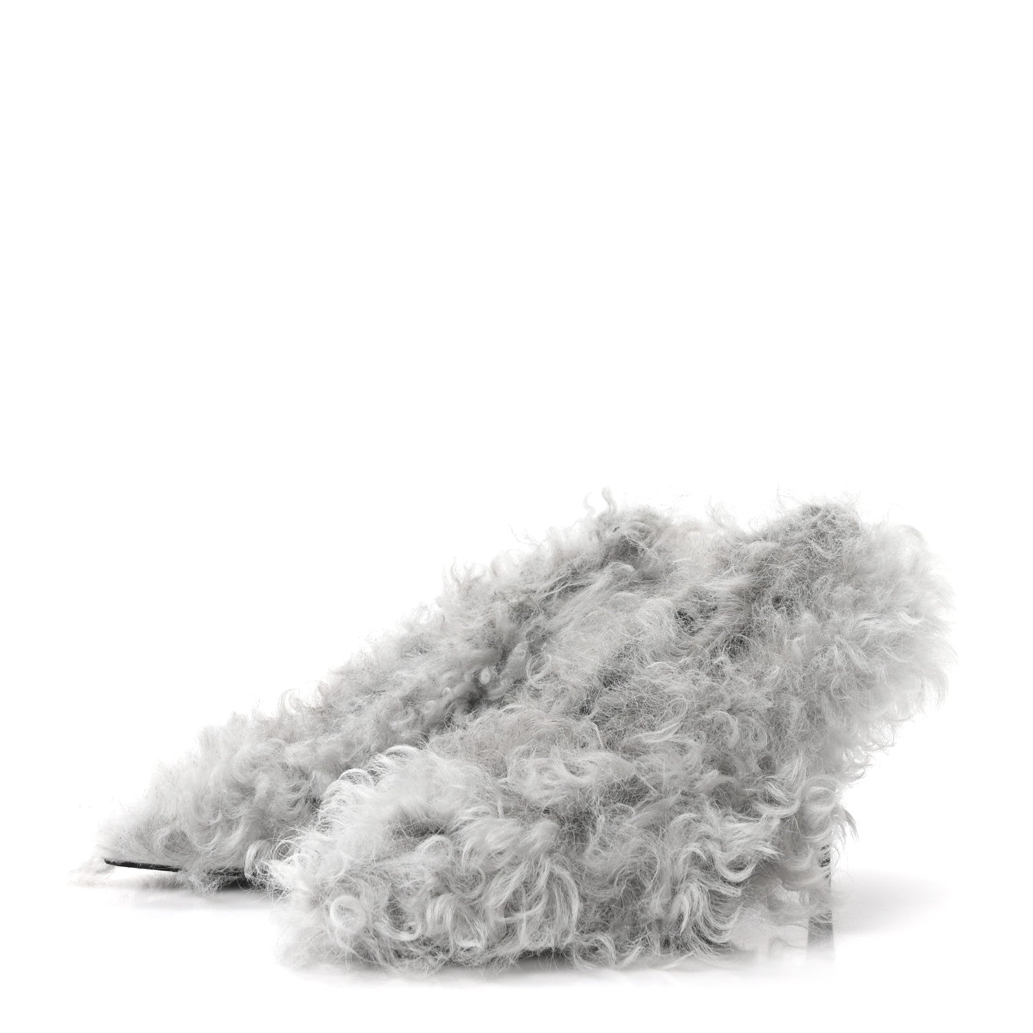 Shearling Musa Pumps 38 Alpy Gray