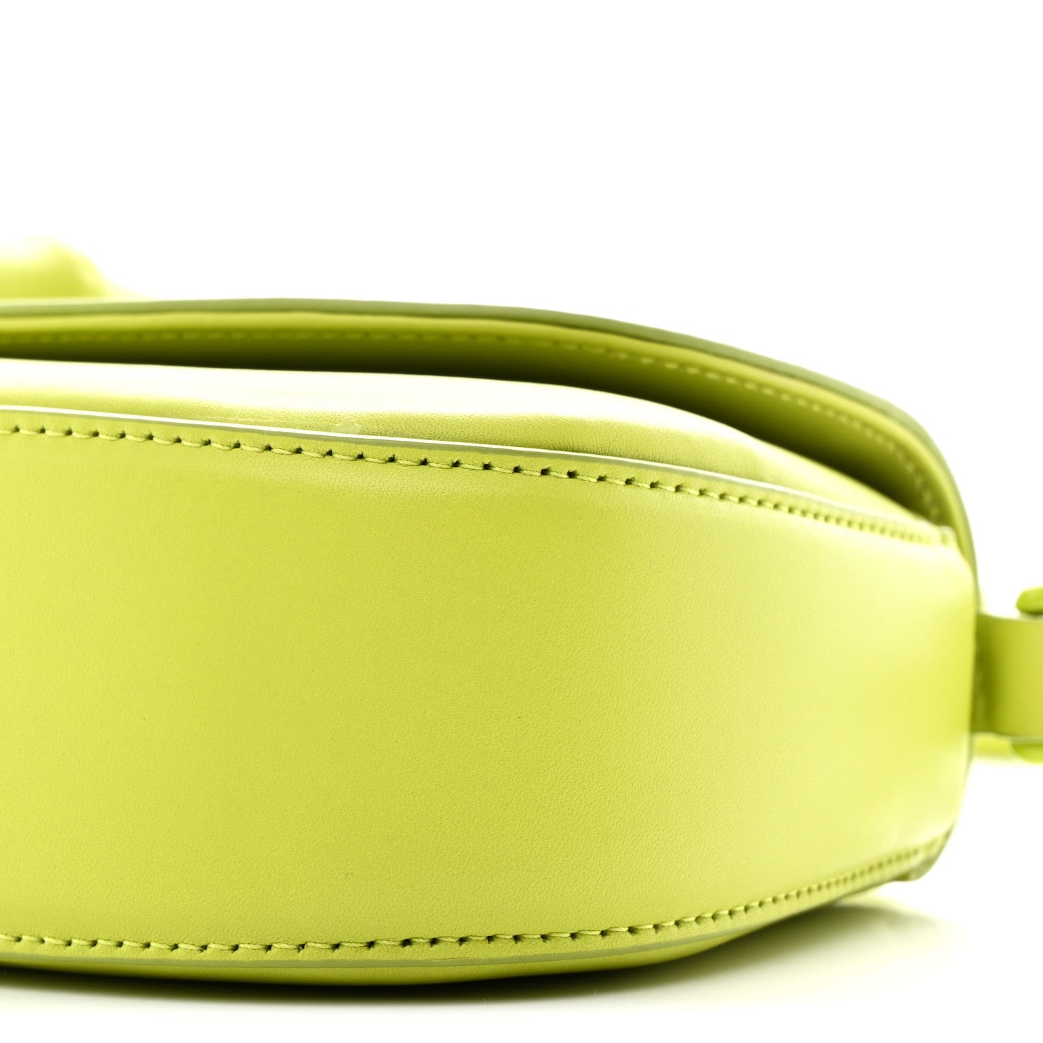 Calfskin Medium Bamboo Diva  Green