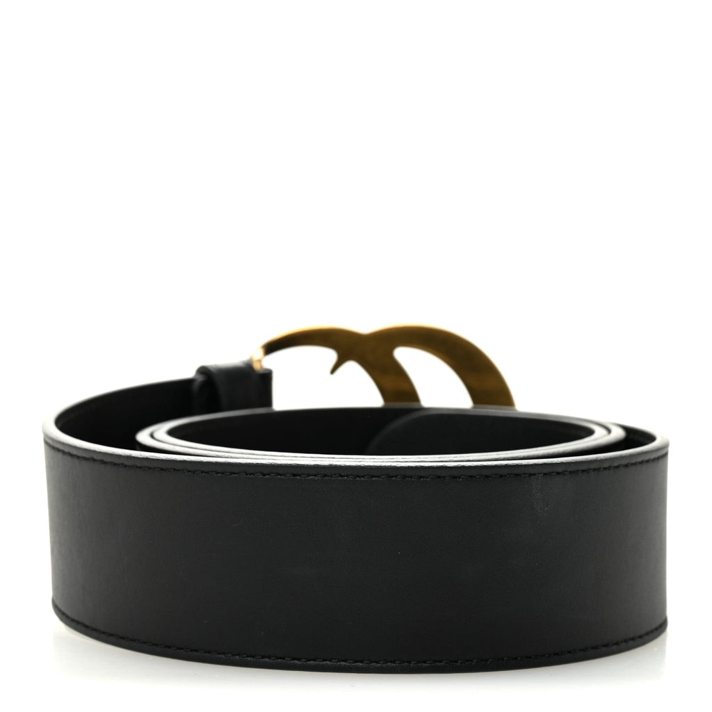 Calfskin Double G 40mm Belt 85 34 Black