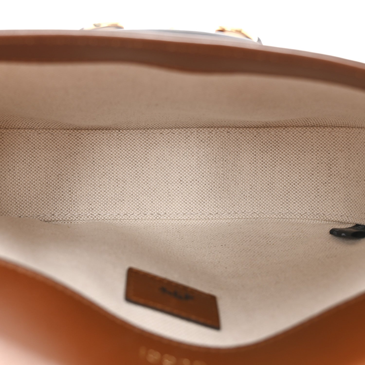 New Canvas Charisma Calfskin Crystal GG Monogram Mini Horsebit 1955 Shoulder Bag Camel Ebony