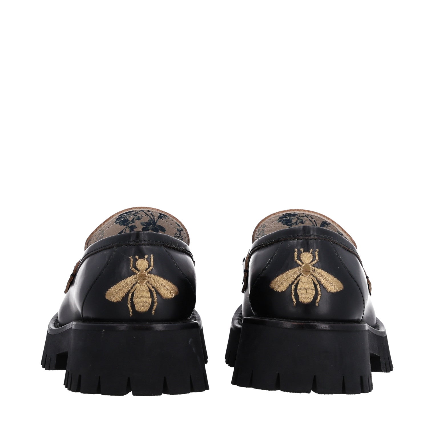 Cordovan Lux Womens Harald Horsebit 25mm Platform Loafers 36.5 Black