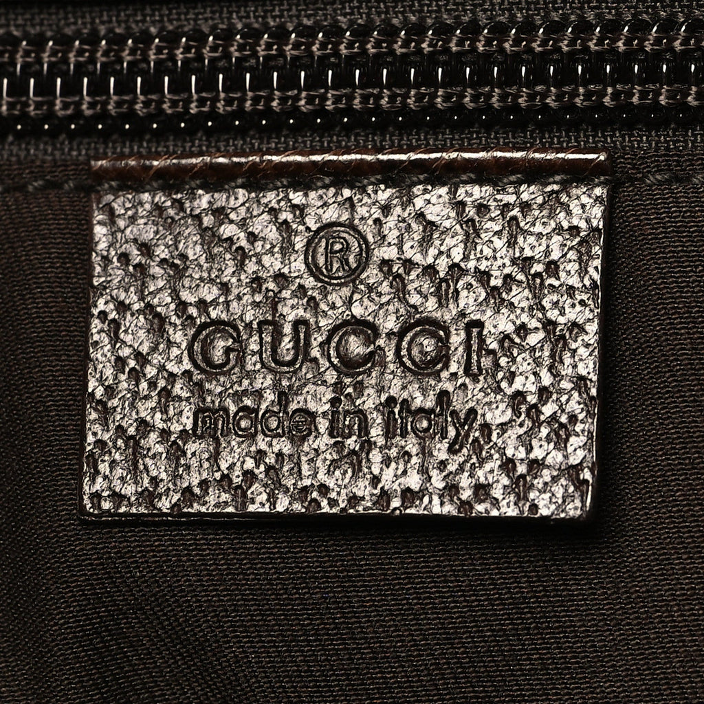 GG Monogram Medium Flap Messenger Bag Beige Dark Brown