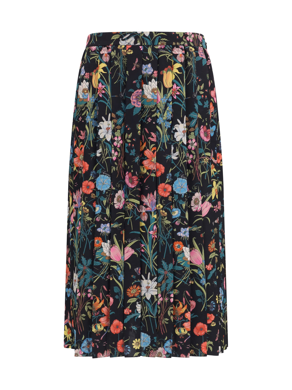 Gucci Flora Skirt — Black
