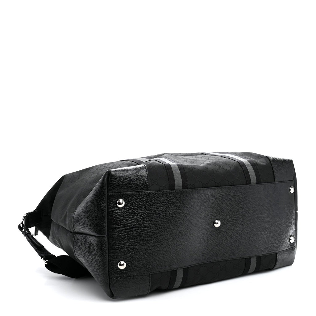 Nylon Monogram XL Duffle Bag Black