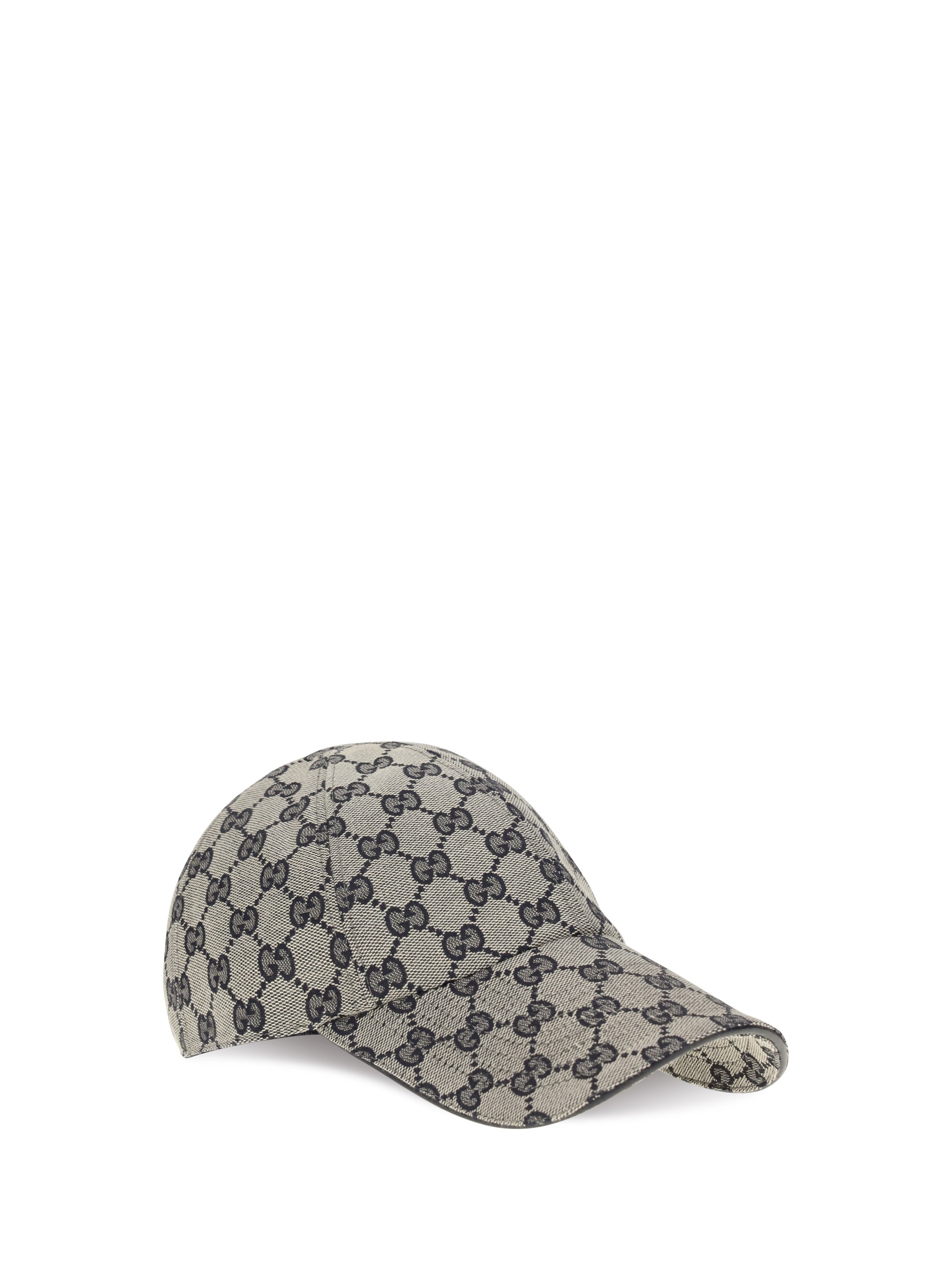 Gucci 8757334HBKS GG Canvas Baseball Cap — Blue