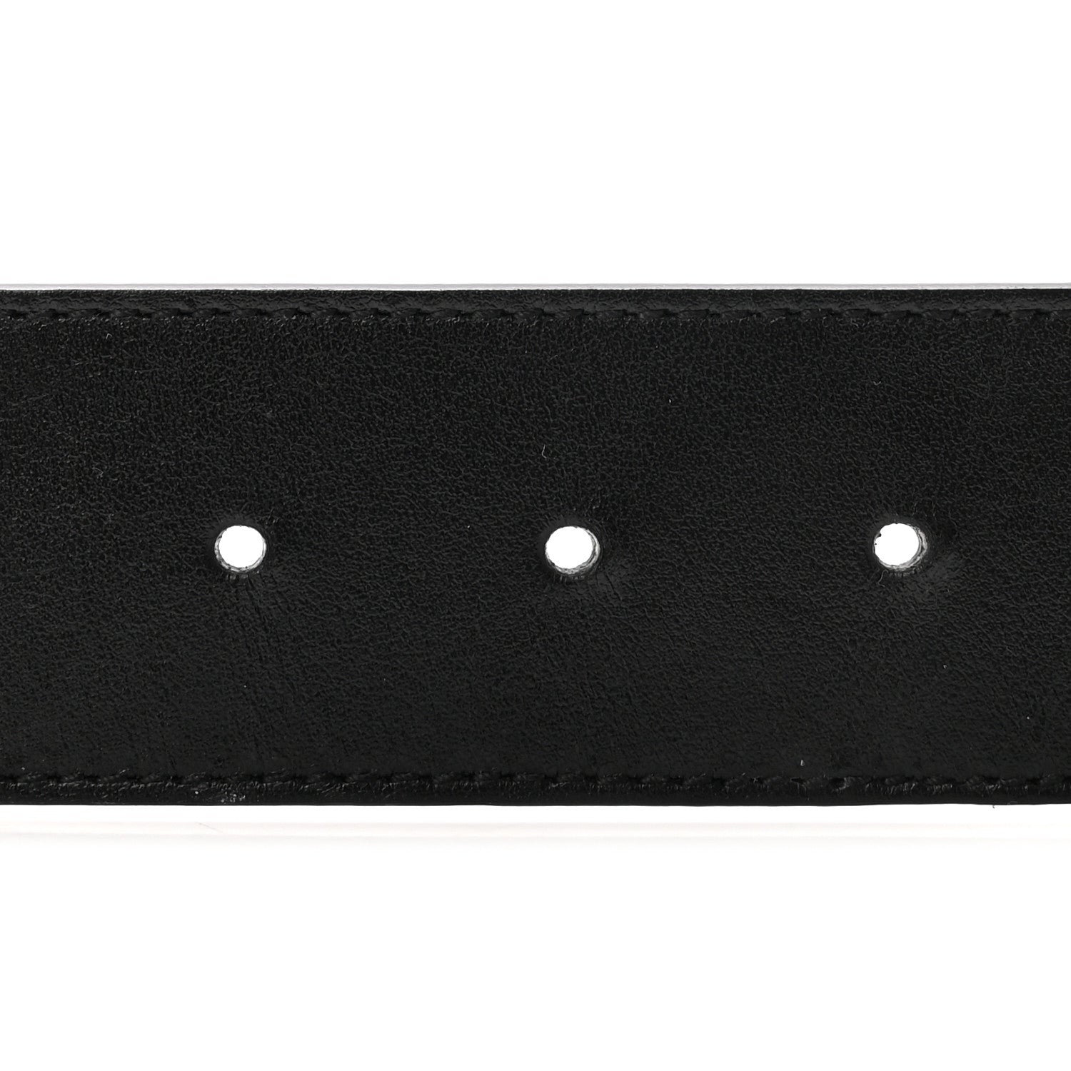 Textured Calfskin Double G 40mm Belt 75 30 Black