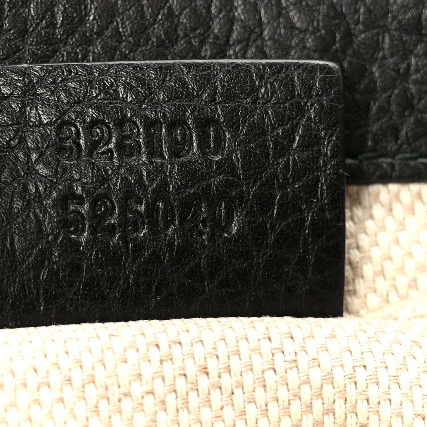 Pebbled Calfskin Small Soho Flap Crossbody Black