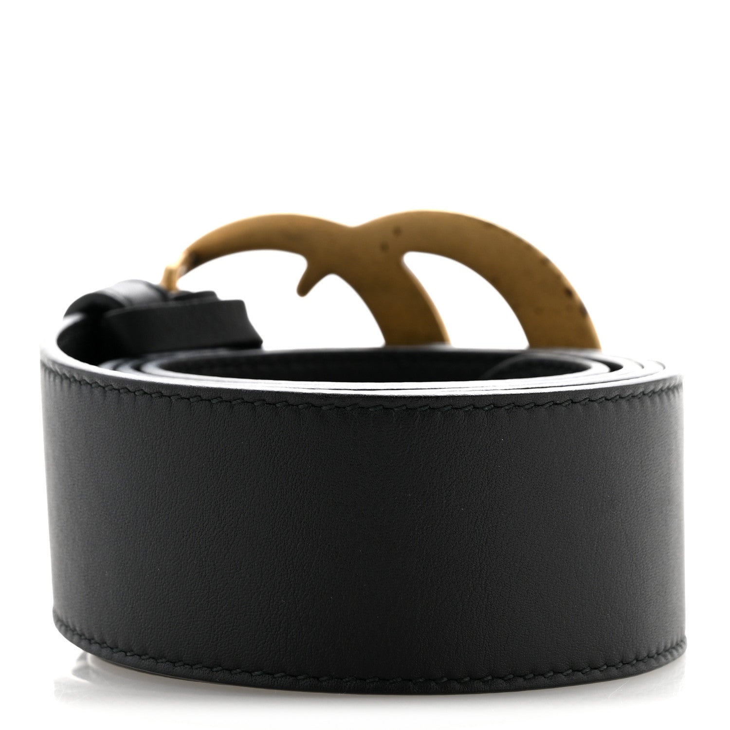 Calfskin Double G 40mm Belt 75 30 Black