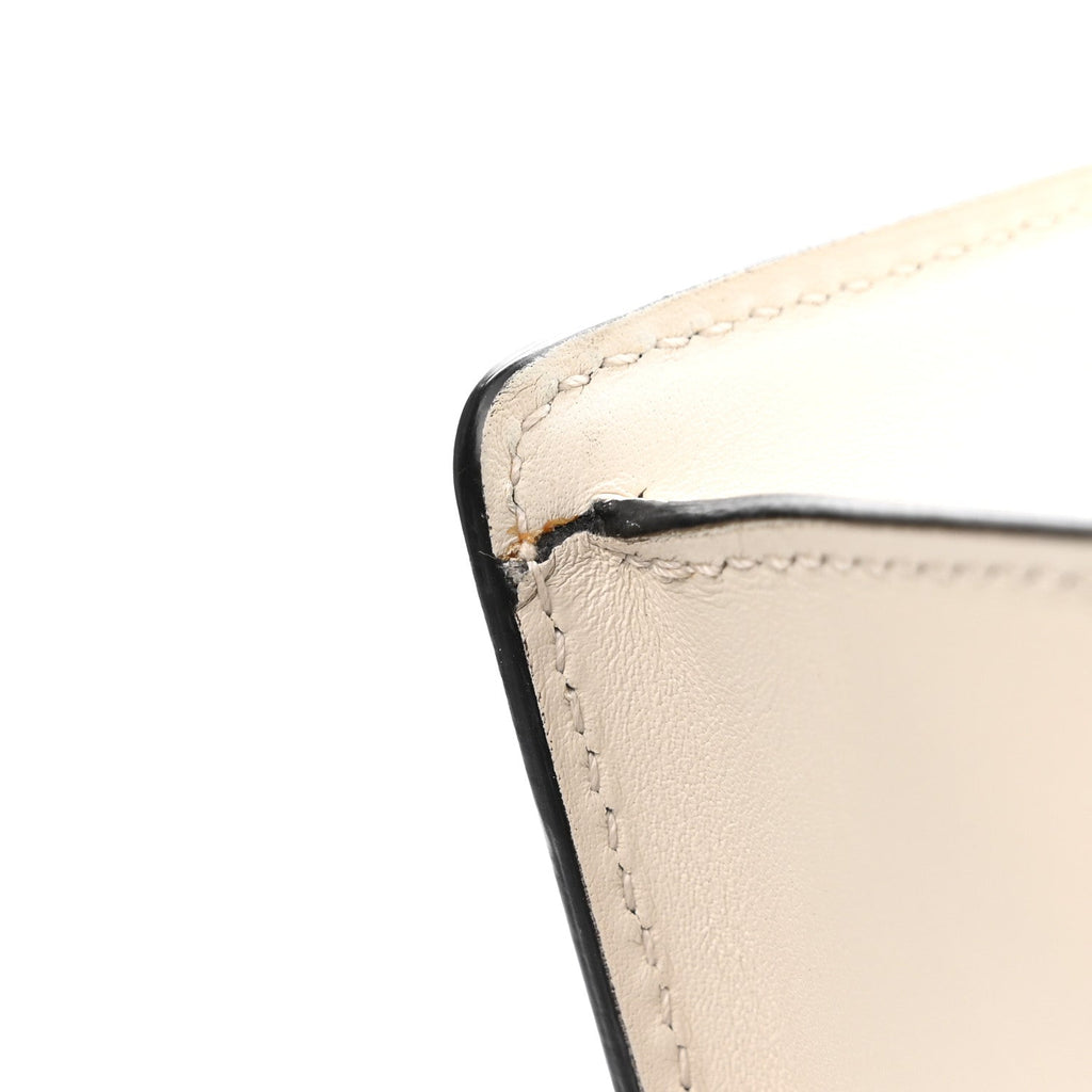 Calfskin Small Sylvie Shoulder Bag Off White