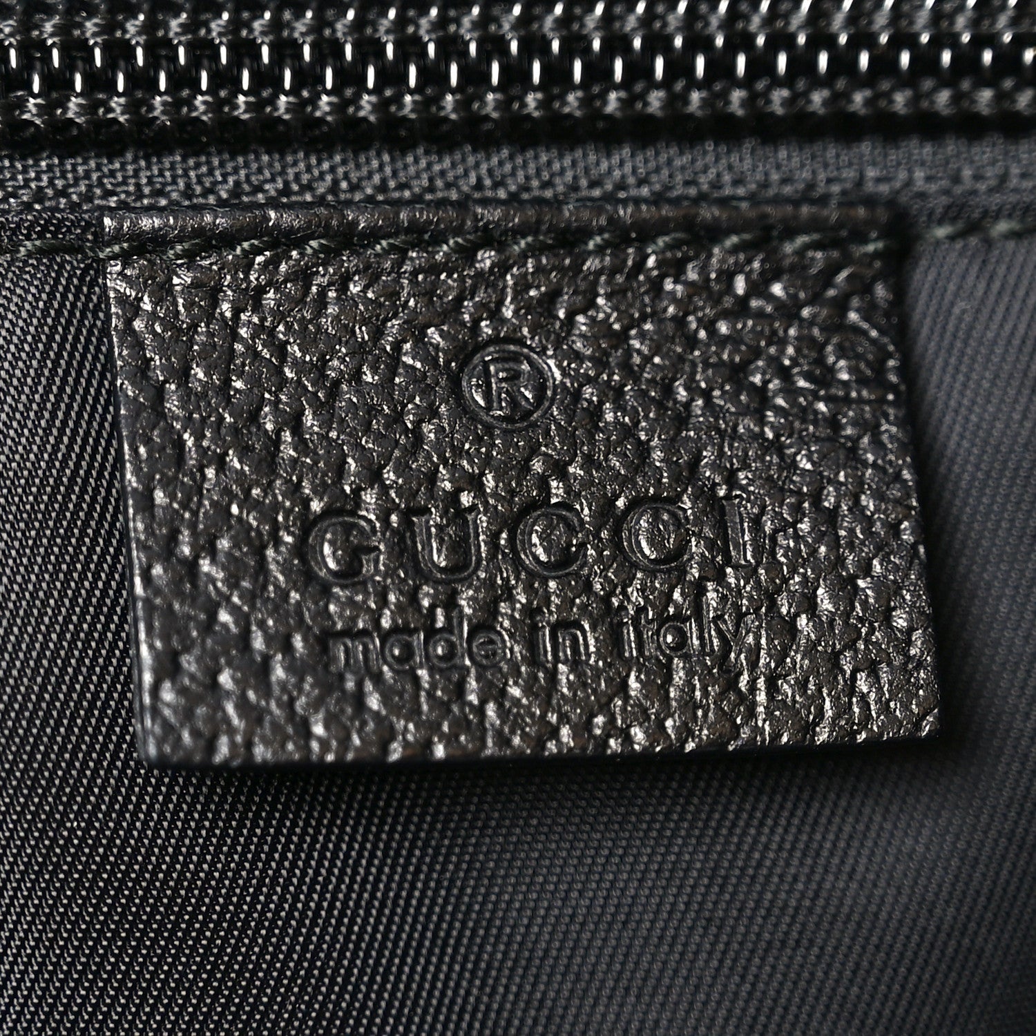 Monogram Web Large Diaper Tote Black
