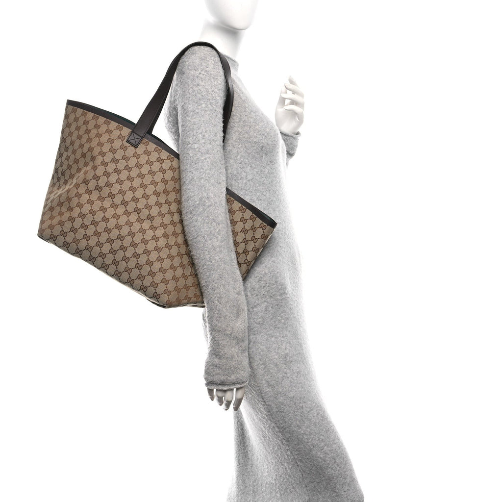 Monogram Medium Totissima Shopping Tote Beige Ebony