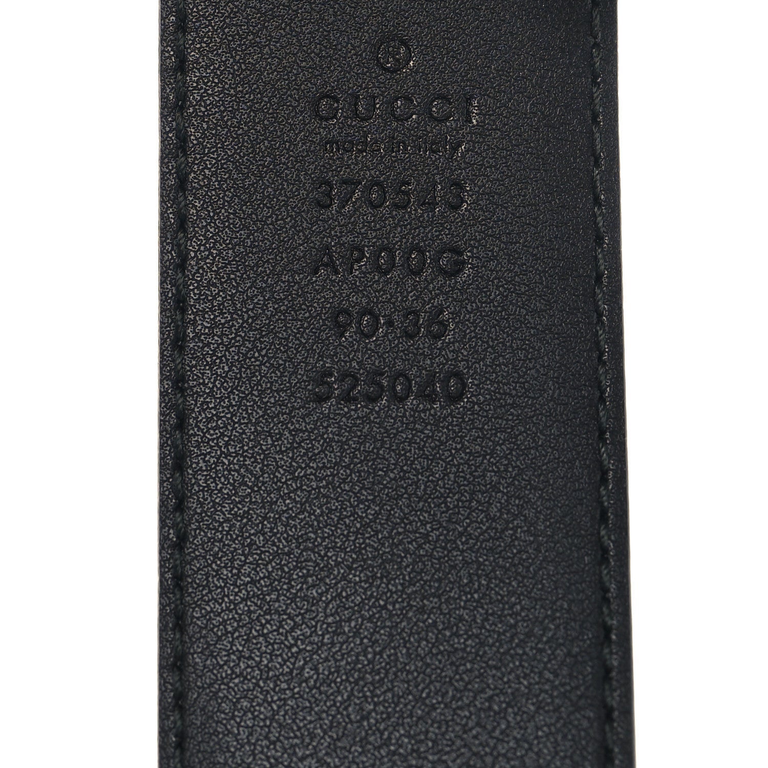 Calfskin Interlocking G 37mm Belt 90 36 Black