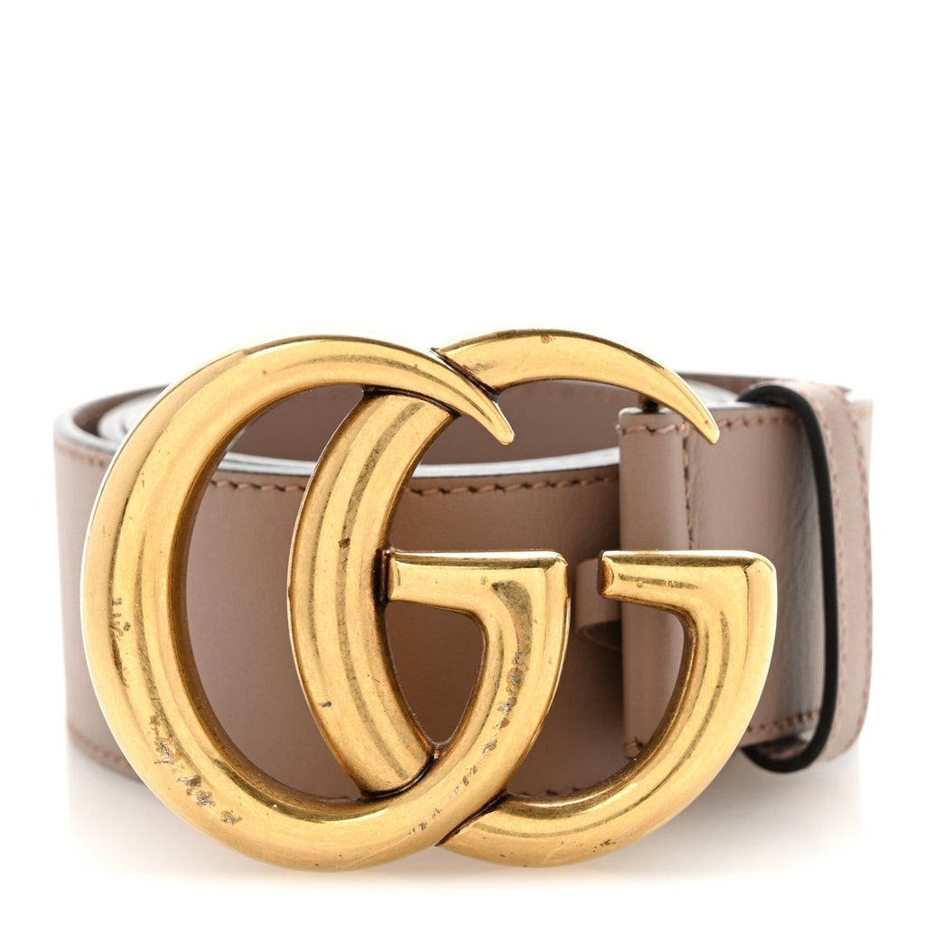 Calfskin Double G 40mm Belt 85 34 Porcelain Rose