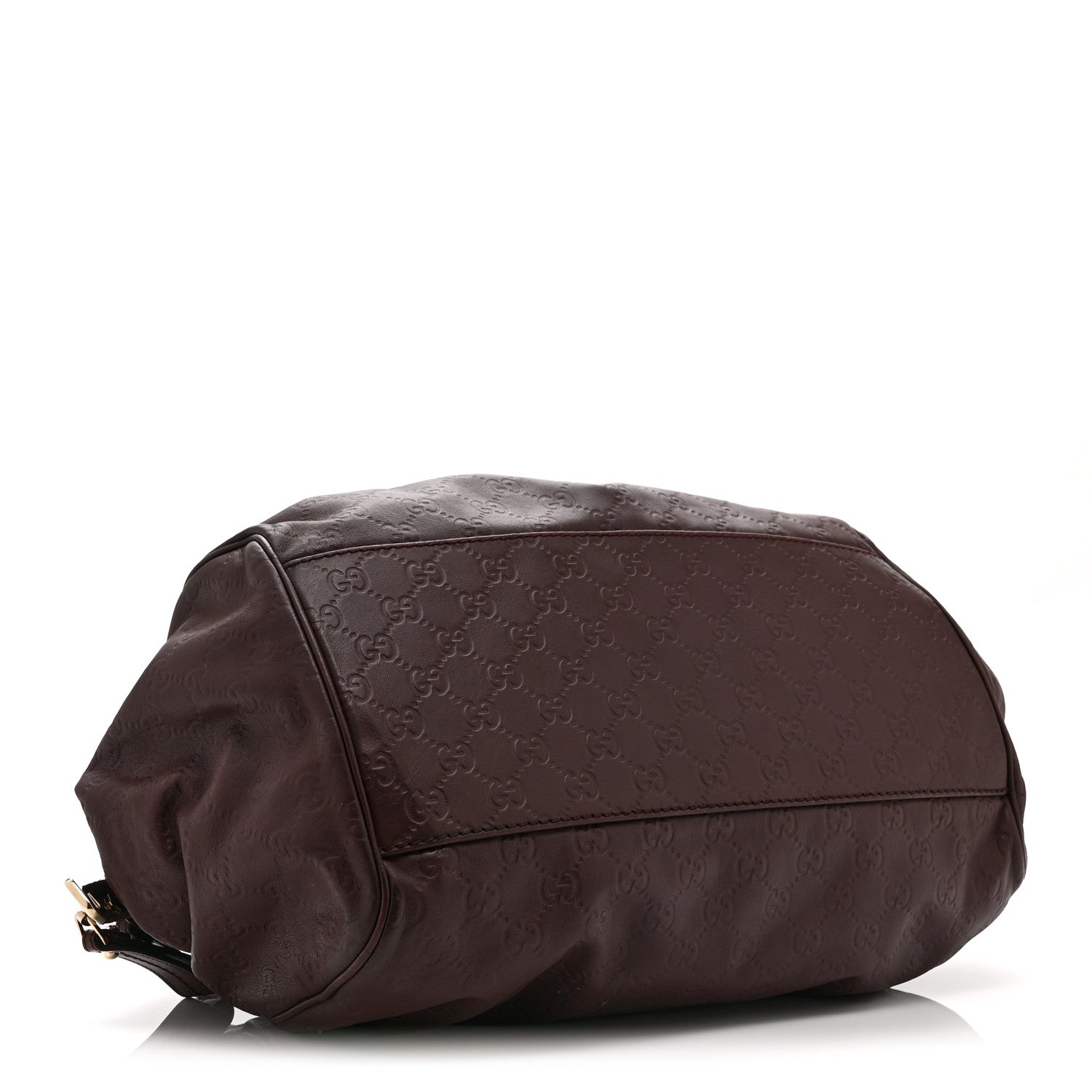 Guccissima Medium Sukey Boston Chocolate