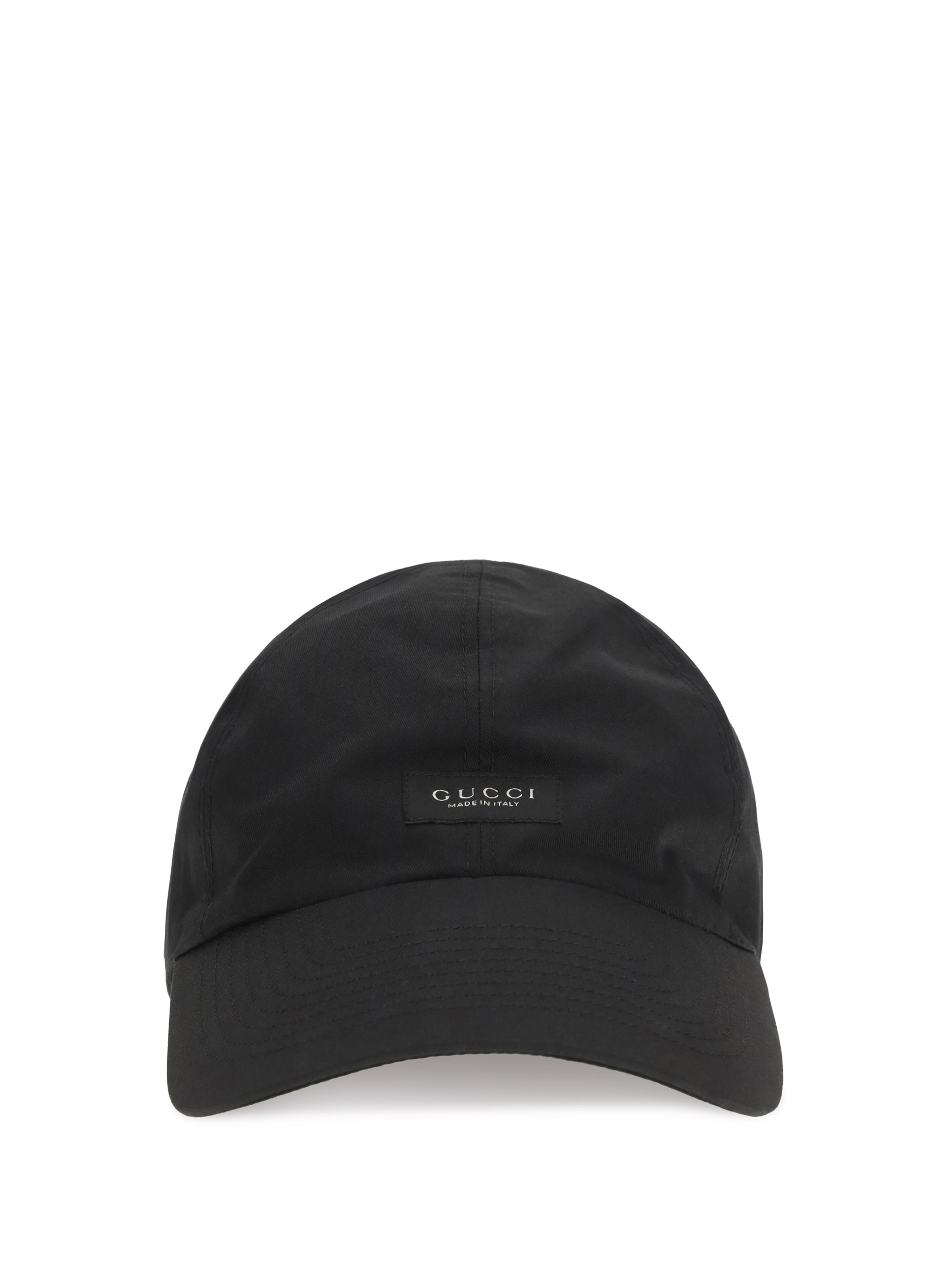 Gucci A004XJ4HBKR Logo-Embroidered Baseball Cap — Black