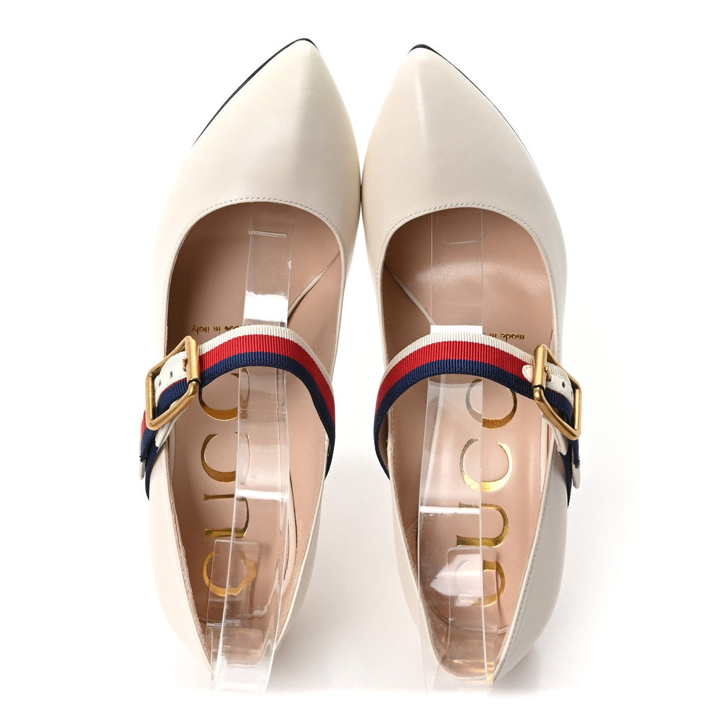 Malaga Kid Sylvie High Heel Pumps 36 White