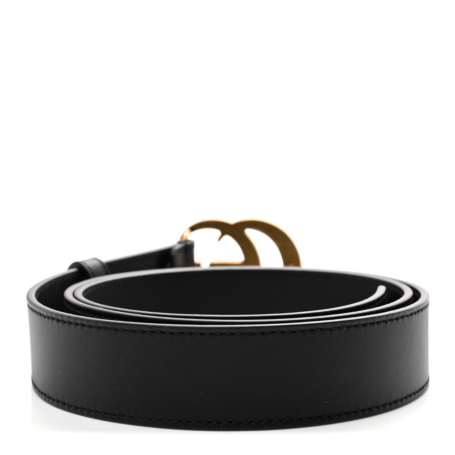Calfskin Double G 30mm Belt 95 38 Black