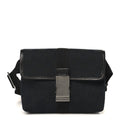 GG Monogram Web Buckle Belt Bag Black