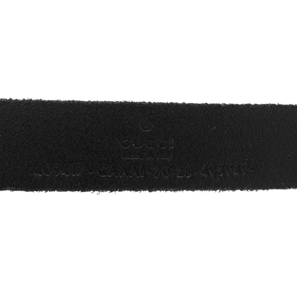 Cuoio Toscano Double G 20mm Belt 70 28 Black