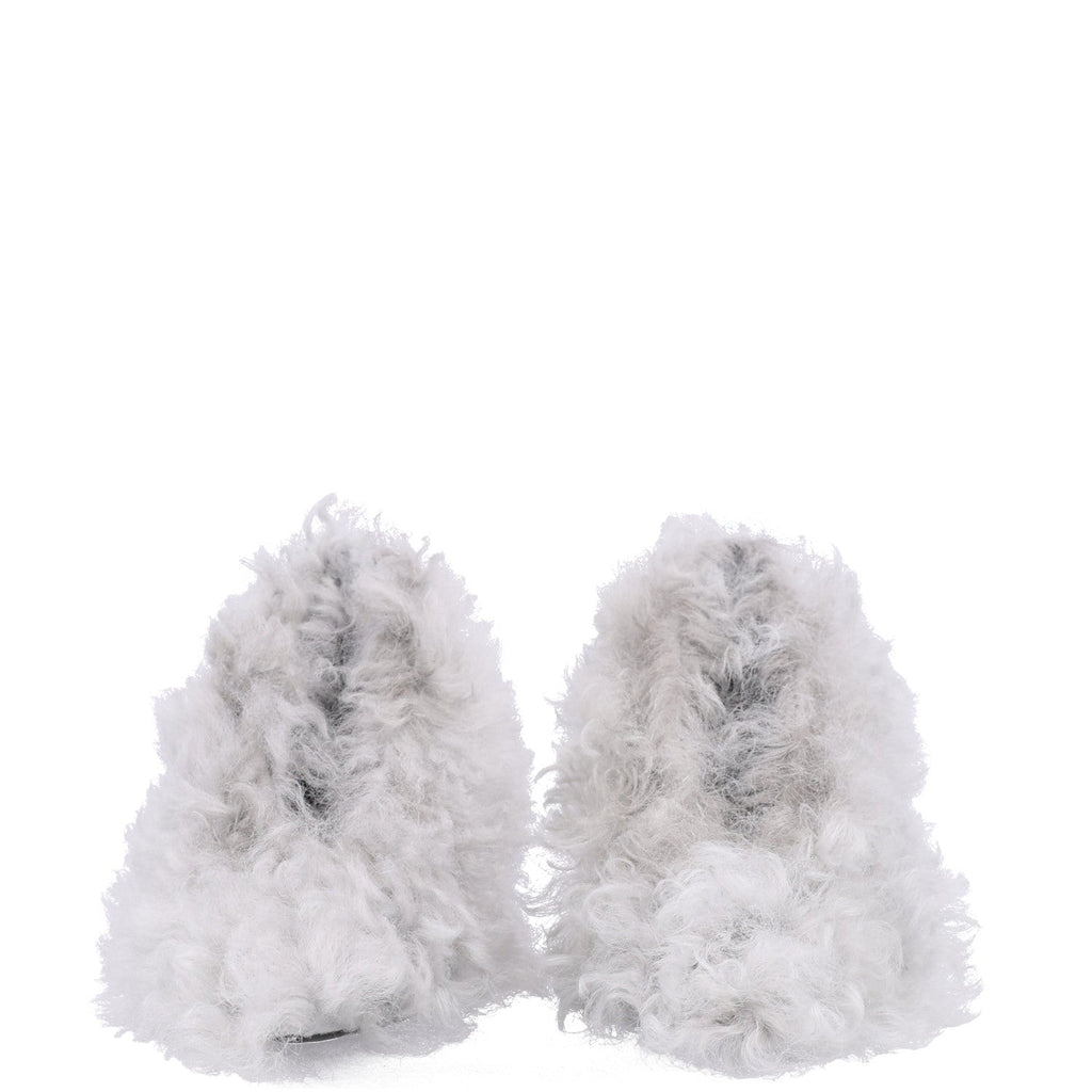 Shearling Musa Pumps 38 Alpy Gray