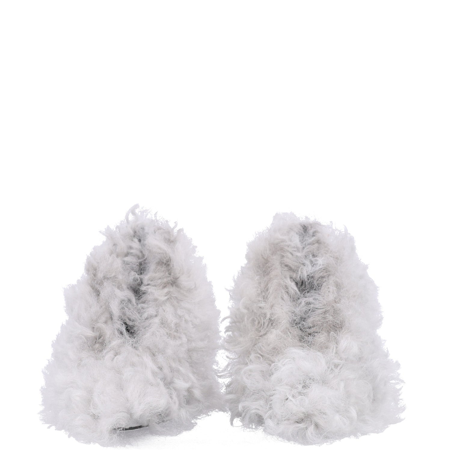 Shearling Musa Pumps 38 Alpy Gray