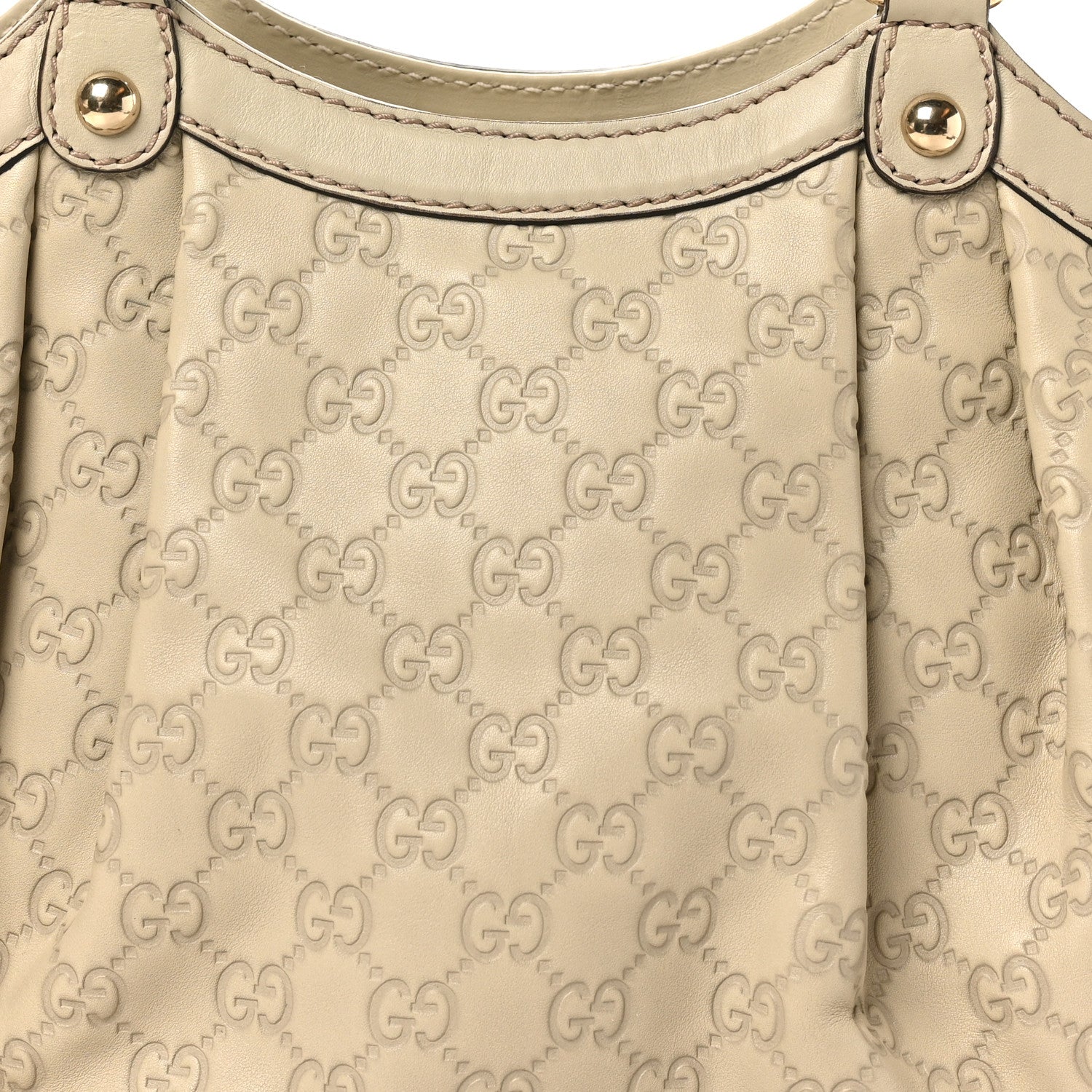 Guccissima Medium Sukey Tote Mystic White
