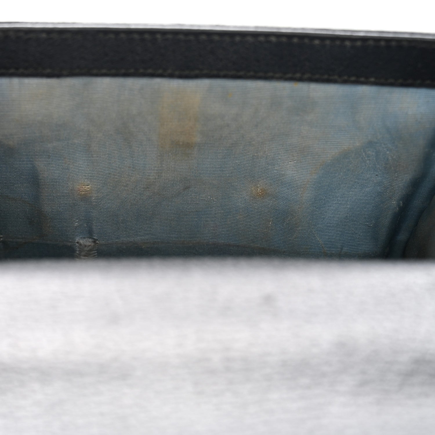 Grained Calfskin Bee Star Small Padlock Shoulder Bag Black
