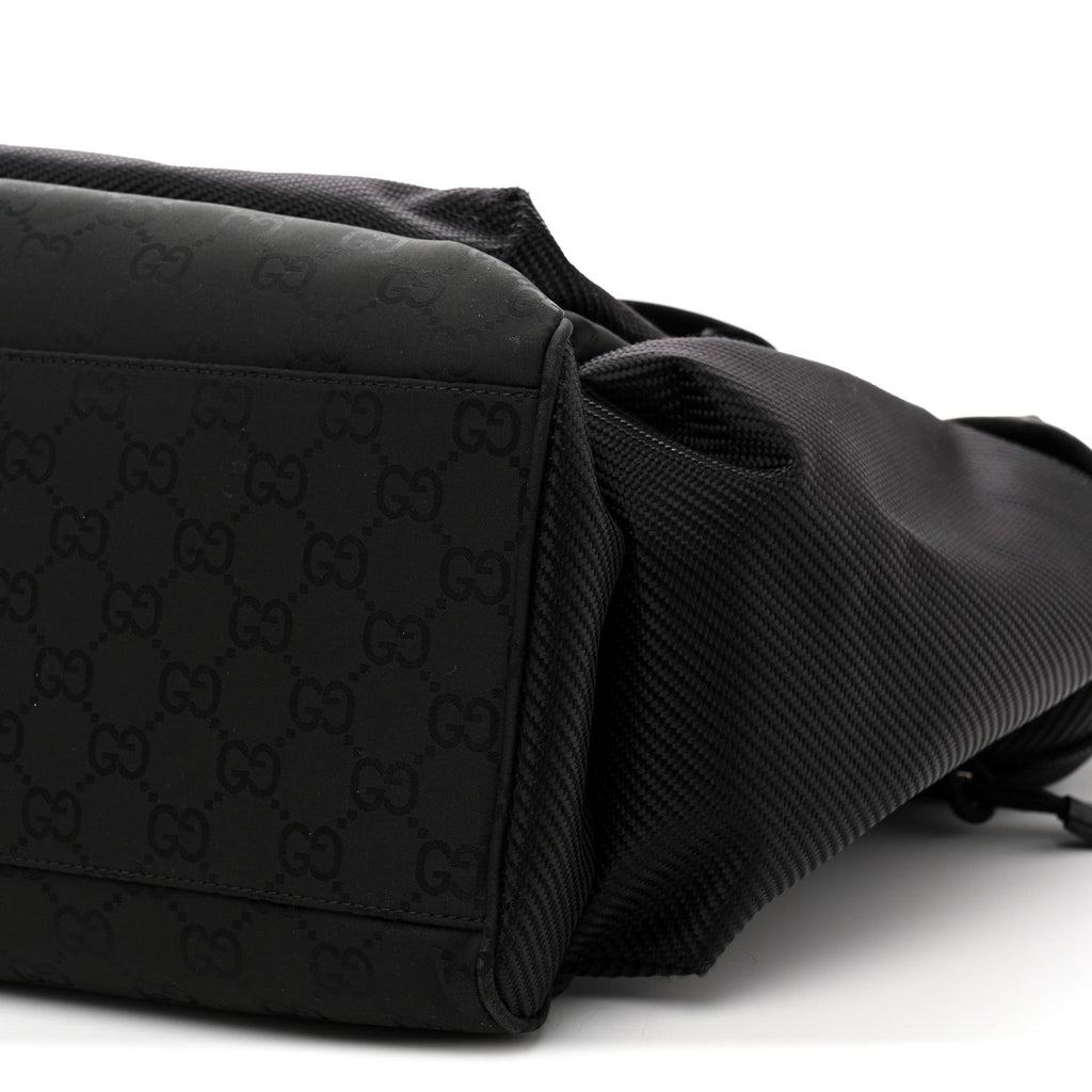 Nylon Large Nexus Tote Black