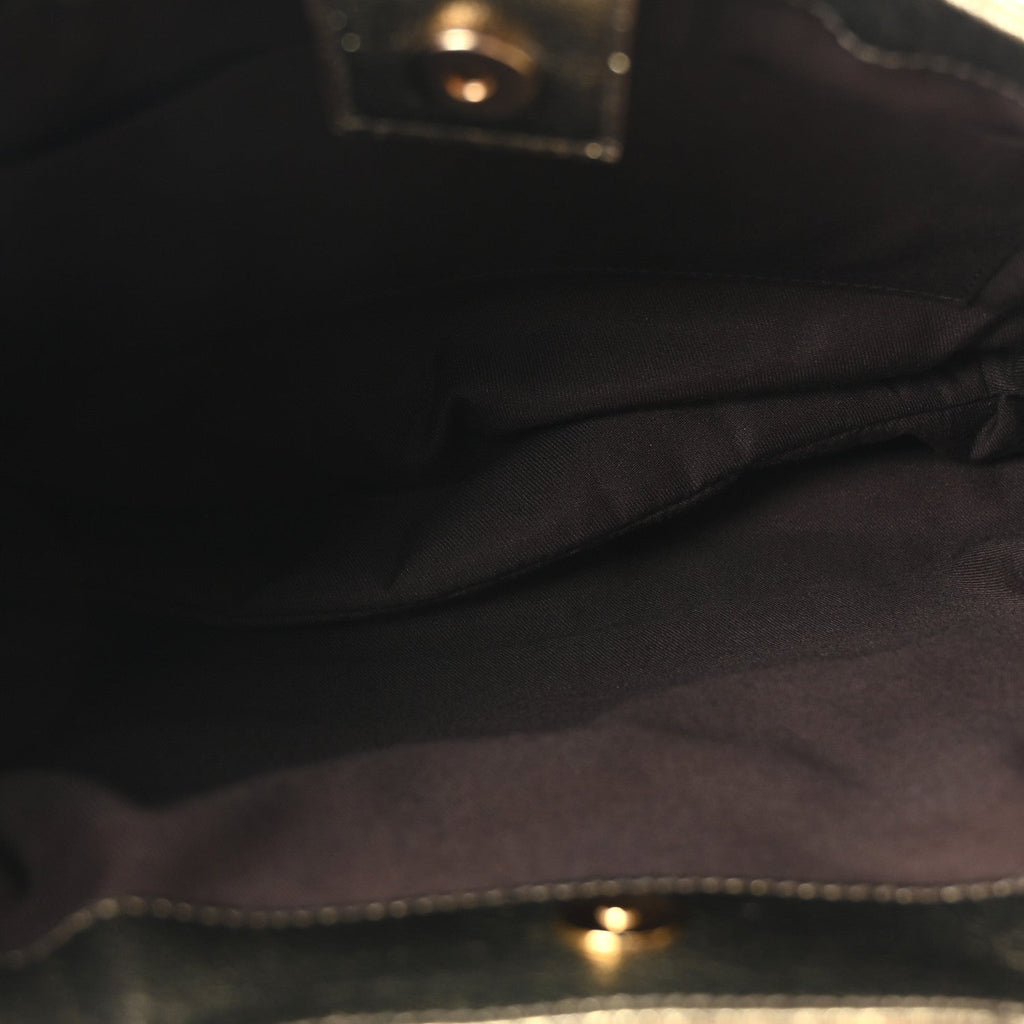 Metallic Calfskin Bamboo Chain Tom Ford Shoulder Bag Gold