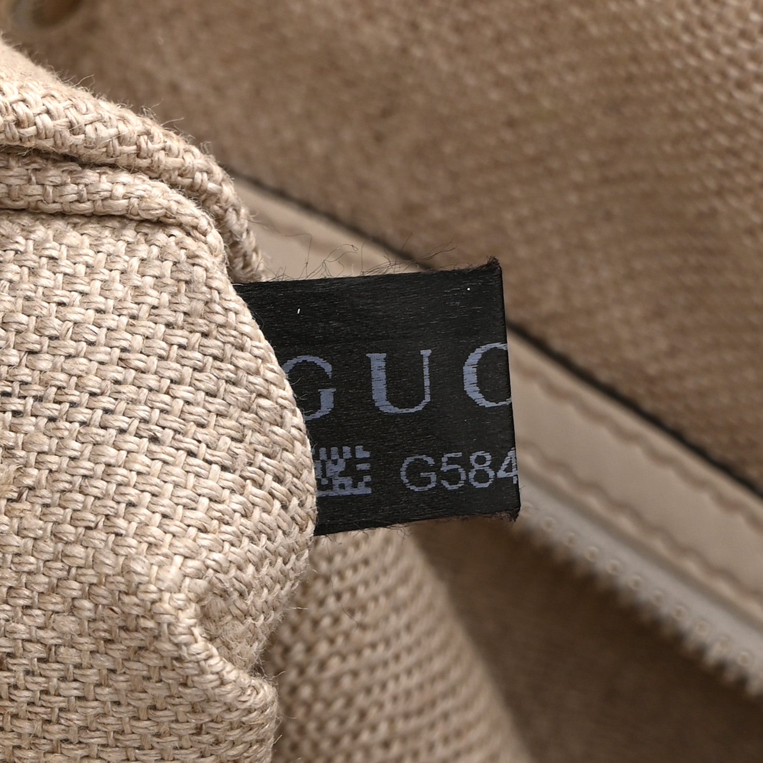 Monogram Web Sunset Tote Off White