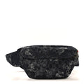Canvas Monogram Camouflage Belt Bag Black