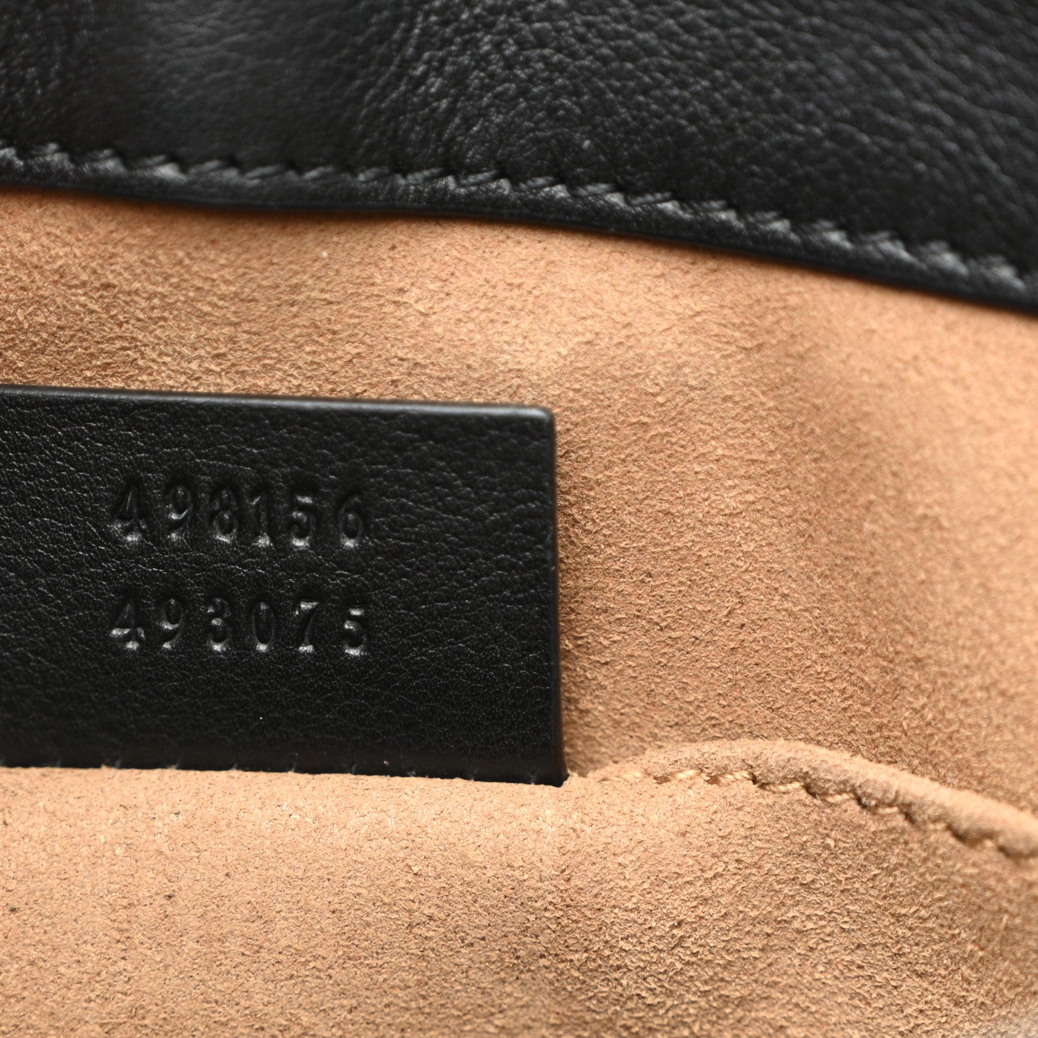 GG Supreme Monogram Small Padlock Tote Black