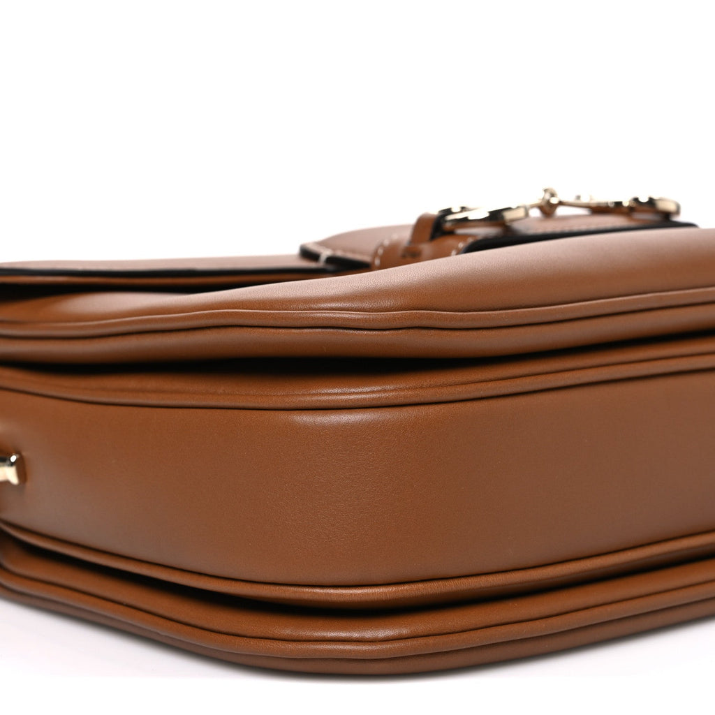 Arabella Calfskin Horsebit 1955 Soft Small Shoulder Bag Sundial