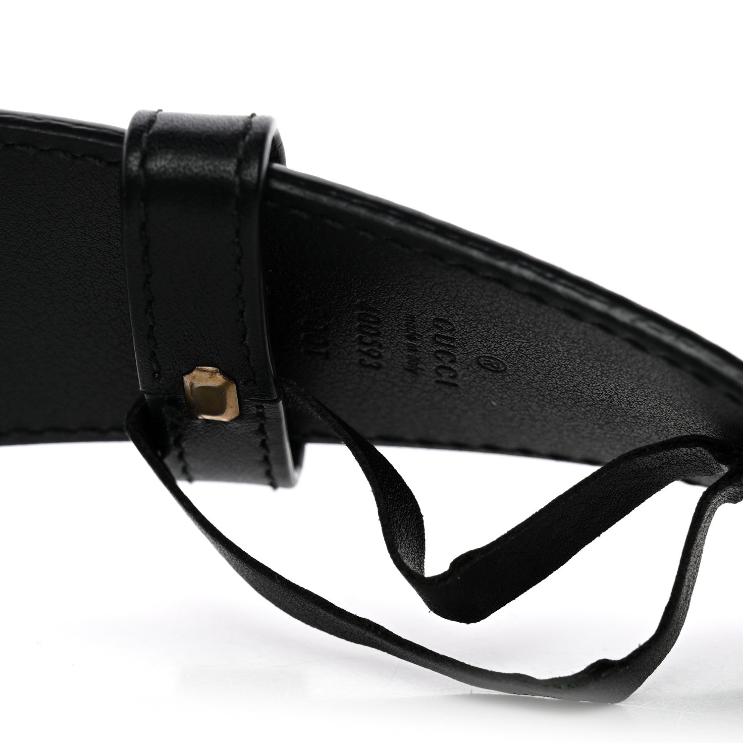 Calfskin Double G 30mm Belt 70 28 Black