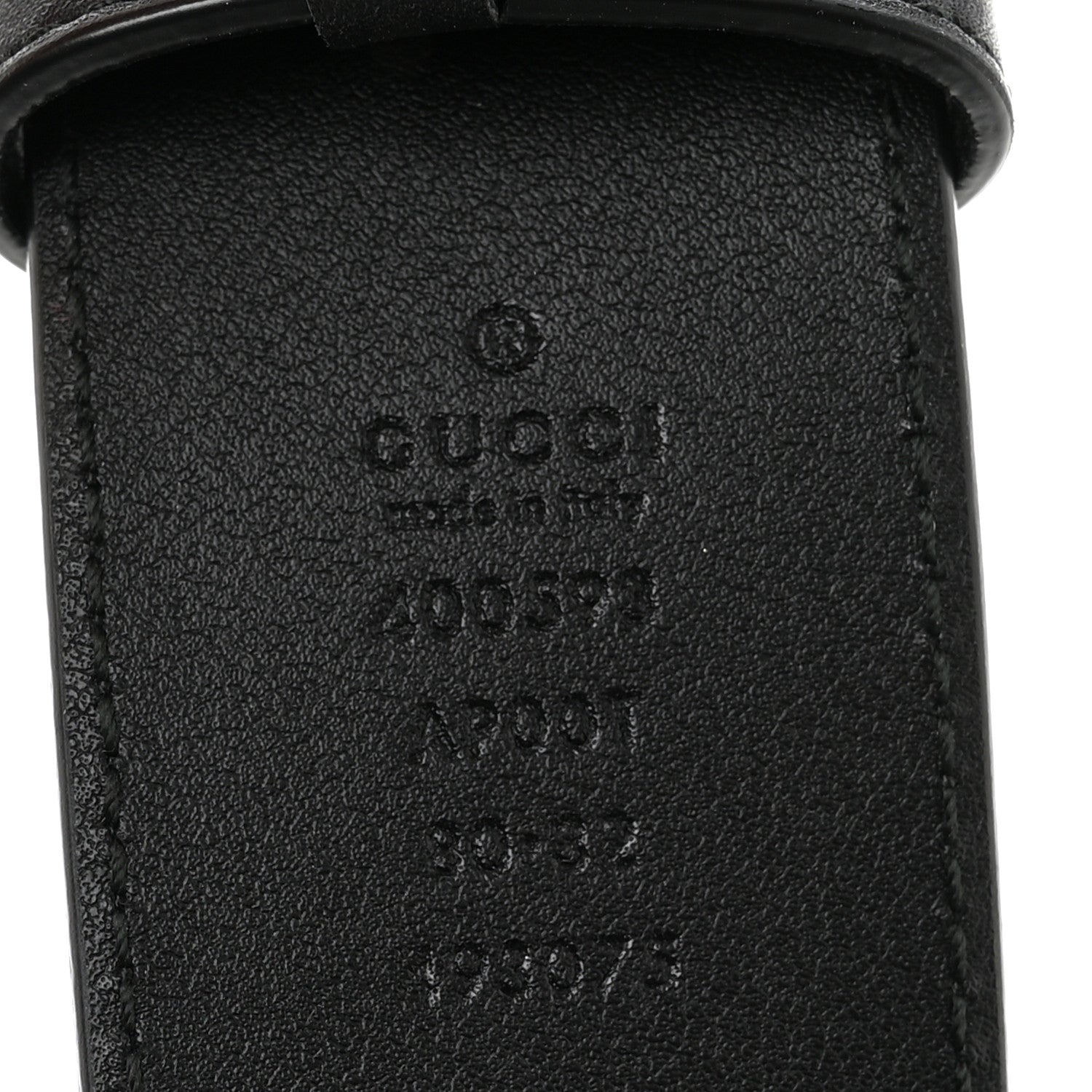 Calfskin Double G 40mm Belt 80 32 Black