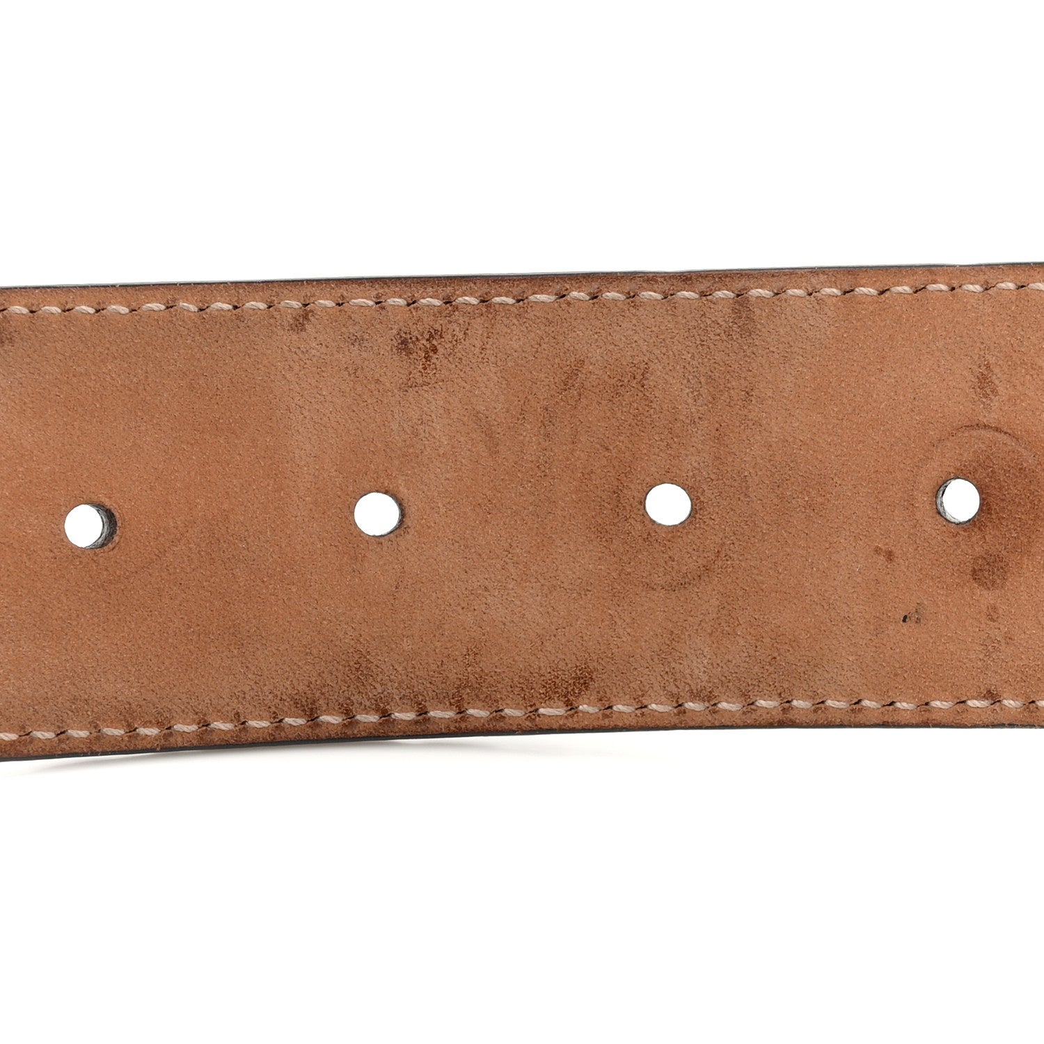 Guccissima Signature Interlocking G 40mm Belt 80 32 Black
