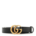 Calfskin Double G 20mm Belt 70 28 Black