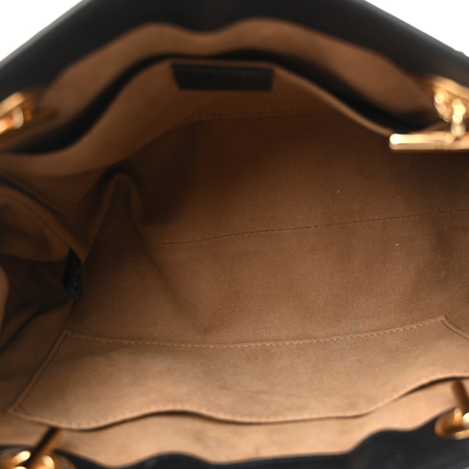 GG Supreme Monogram Small Padlock Tote Black