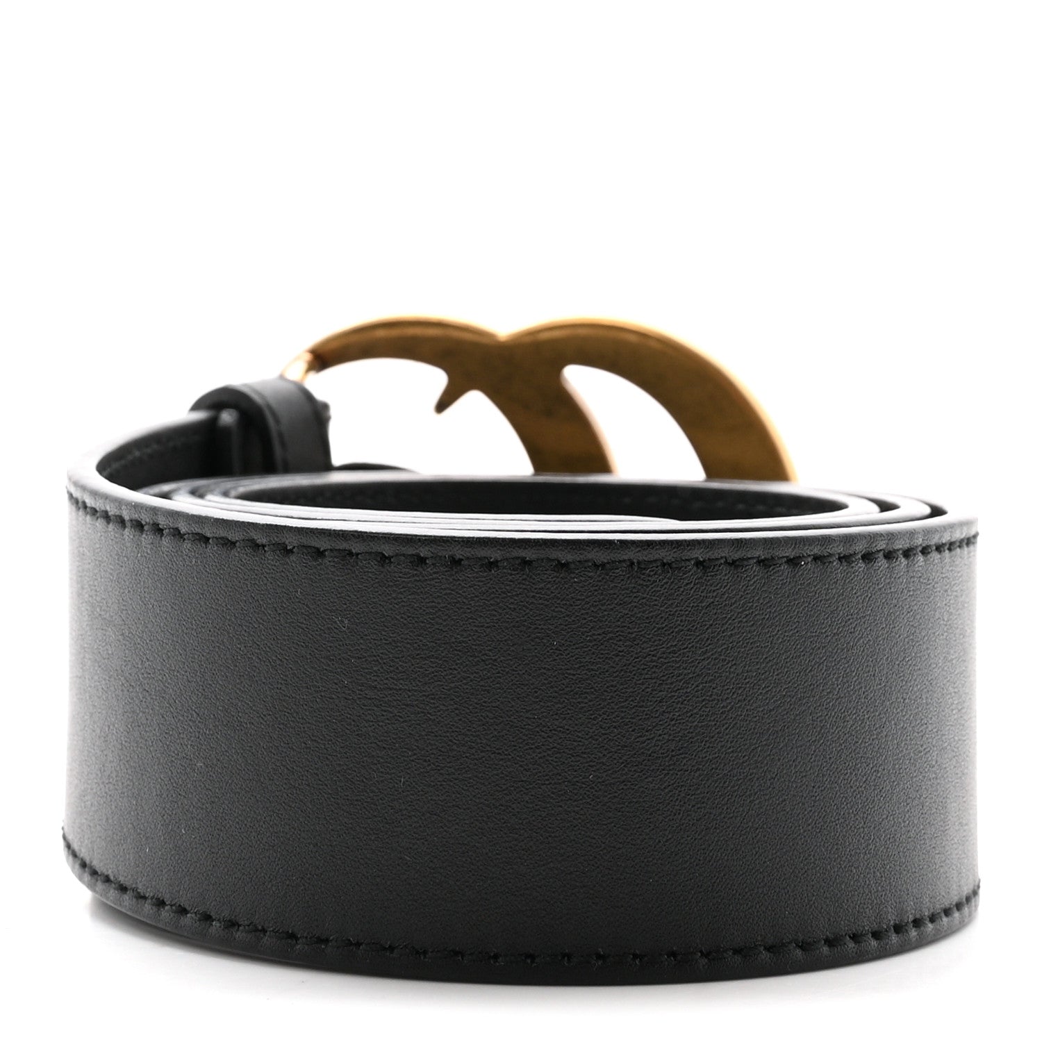 Calfskin Double G 40mm Belt 75 30 Black