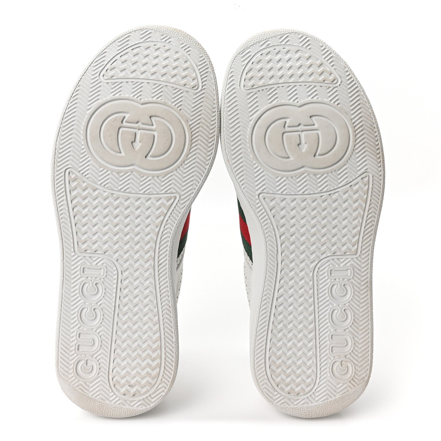 Calfskin Web Perforated Womens Platform 55mm Sneakers 37.5 White Bright Splash