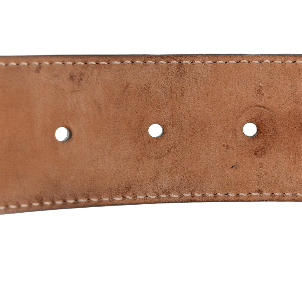 Guccissima Signature Interlocking G 40mm Belt 80 32 Black