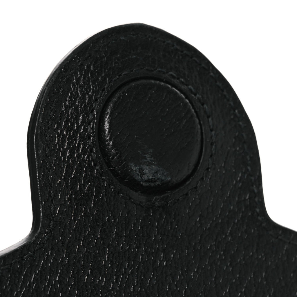 Dollar Calfskin Vertical Horsebit 1955 Crossbody Bag Black