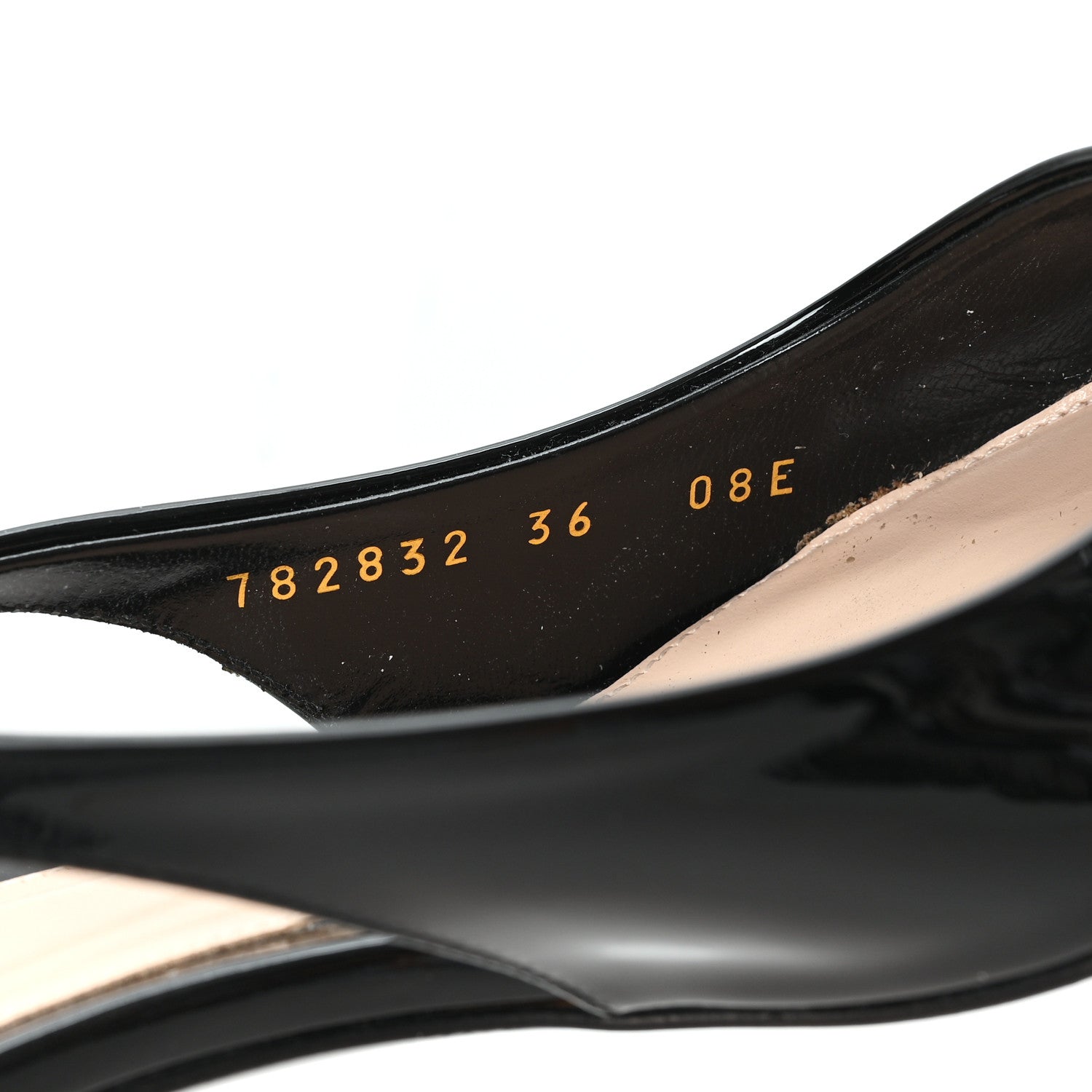 Patent Signoria 35mm Slingback Pumps 36 Black