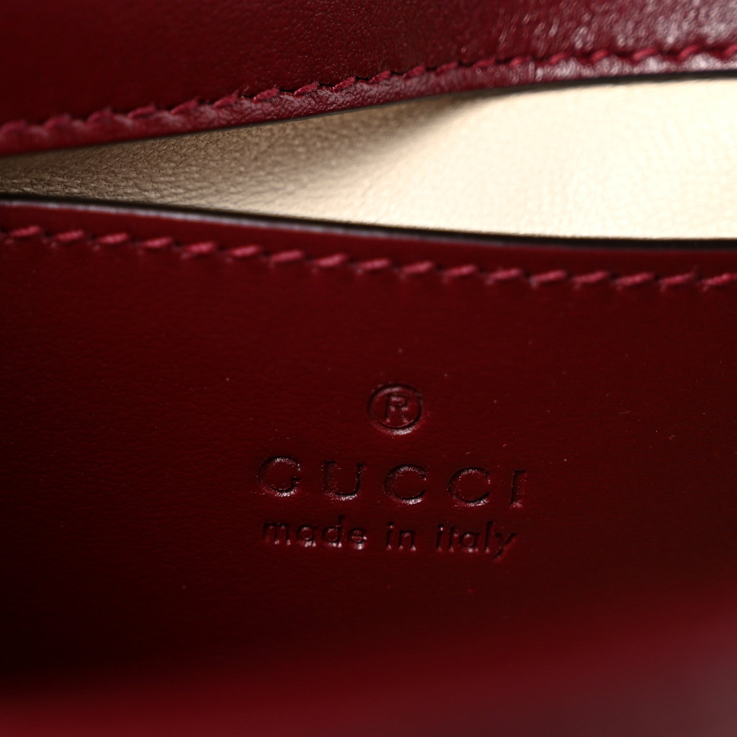 Calfskin Matelasse Mini GG Marmont Shoulder Bag Rosso Ancora