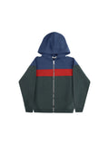 Gucci Web Stripe Hoodie — Navy