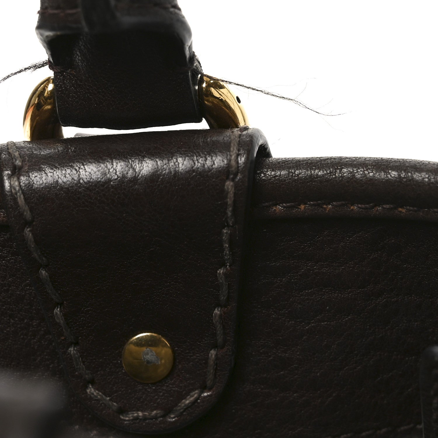 Monogram Medium GG Running Tote Dark Brown