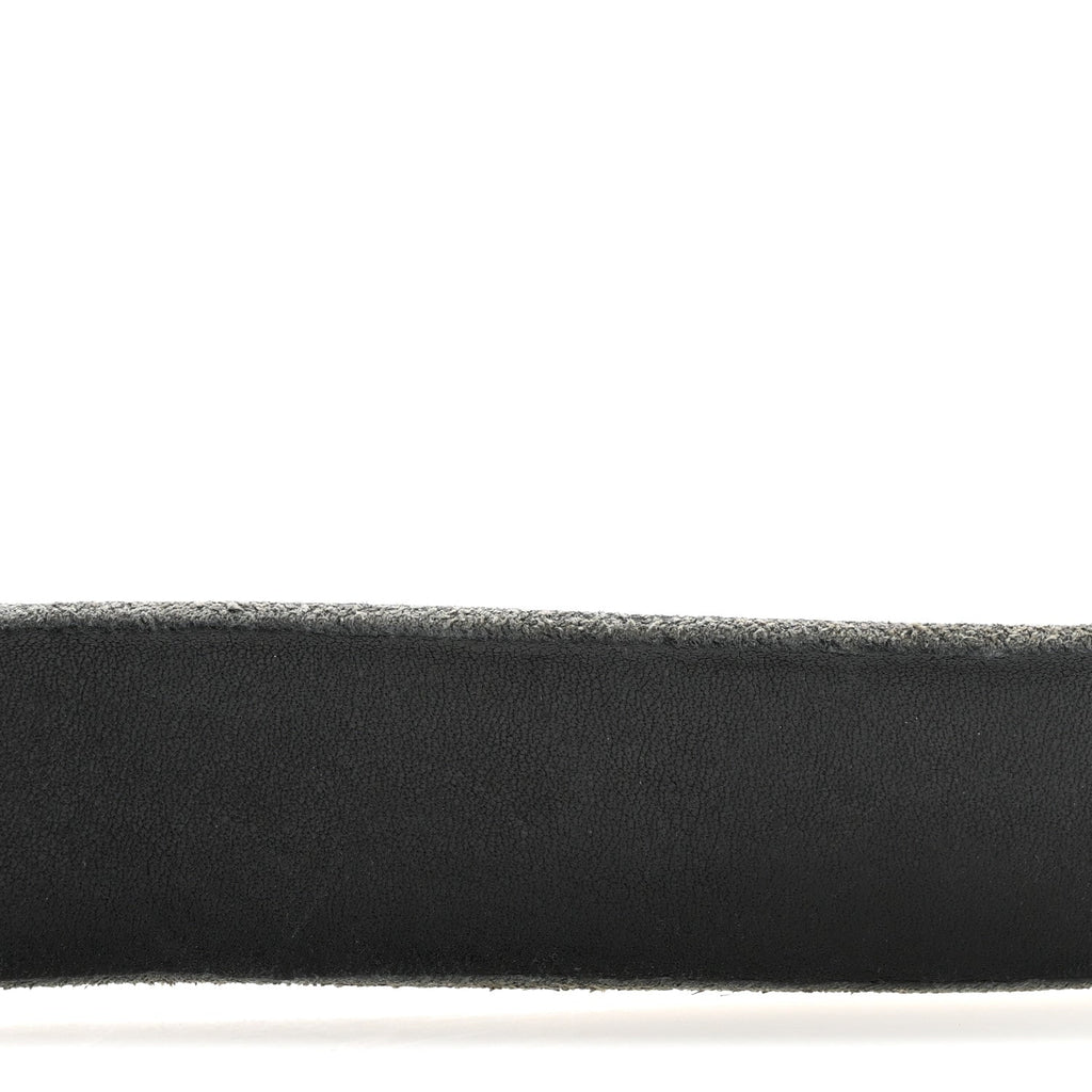 Faded Calfskin Snake Double G Belt 70 28 Black
