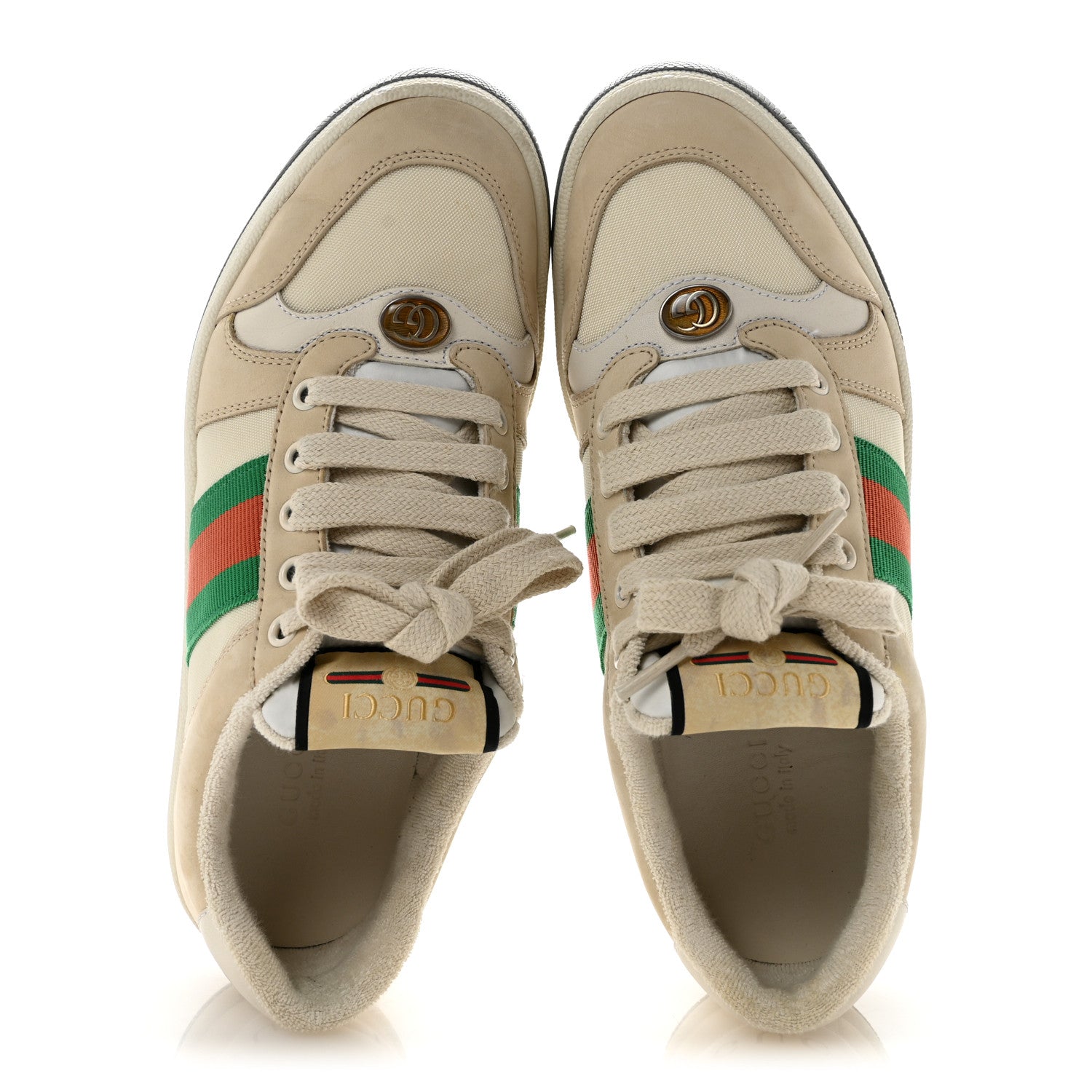 Nylon Nubuck Web Womens Screener Sneakers 37 Mystic White Dusty Milk