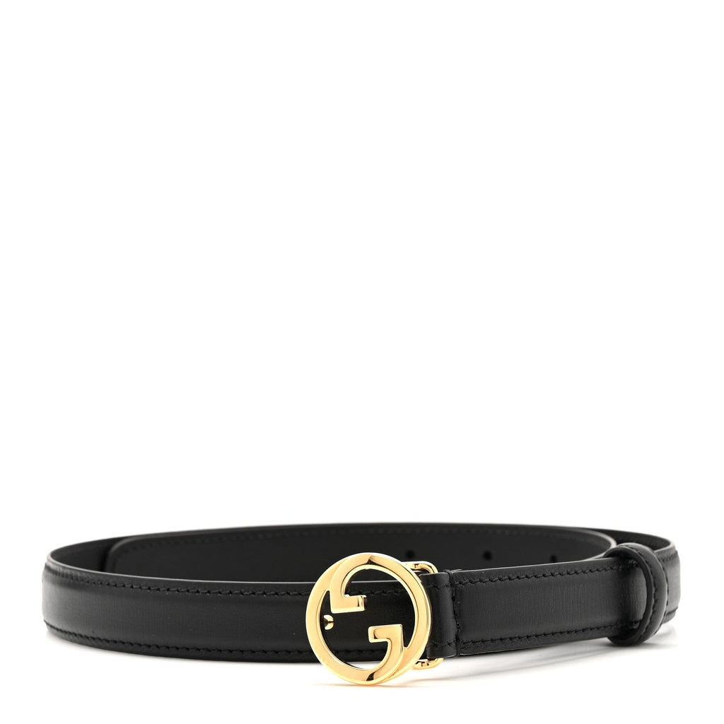 Ciny Lux Calfskin Blondie 20mm Belt 70 28 Black